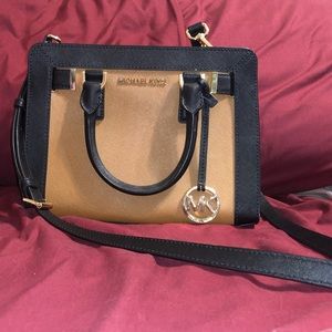 Michael Kors Saffiano Leather Satchel